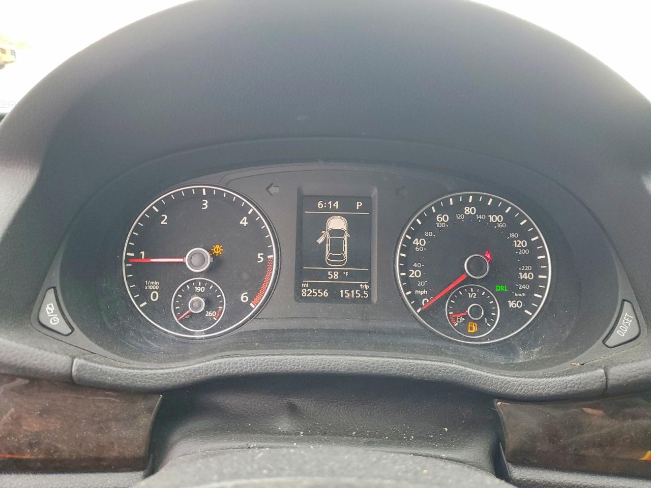 2014 Volkswagen Passat Sel Белый vin: 1VWCN7A36EC009627