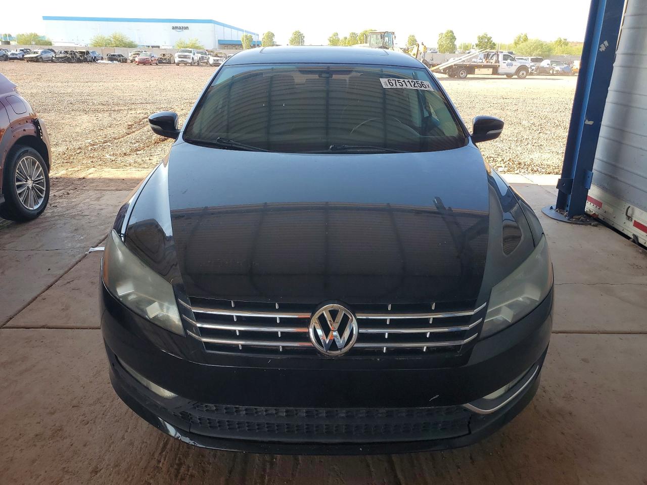2014 Volkswagen Passat Sel Black vin: 1VWCN7A36EC075630
