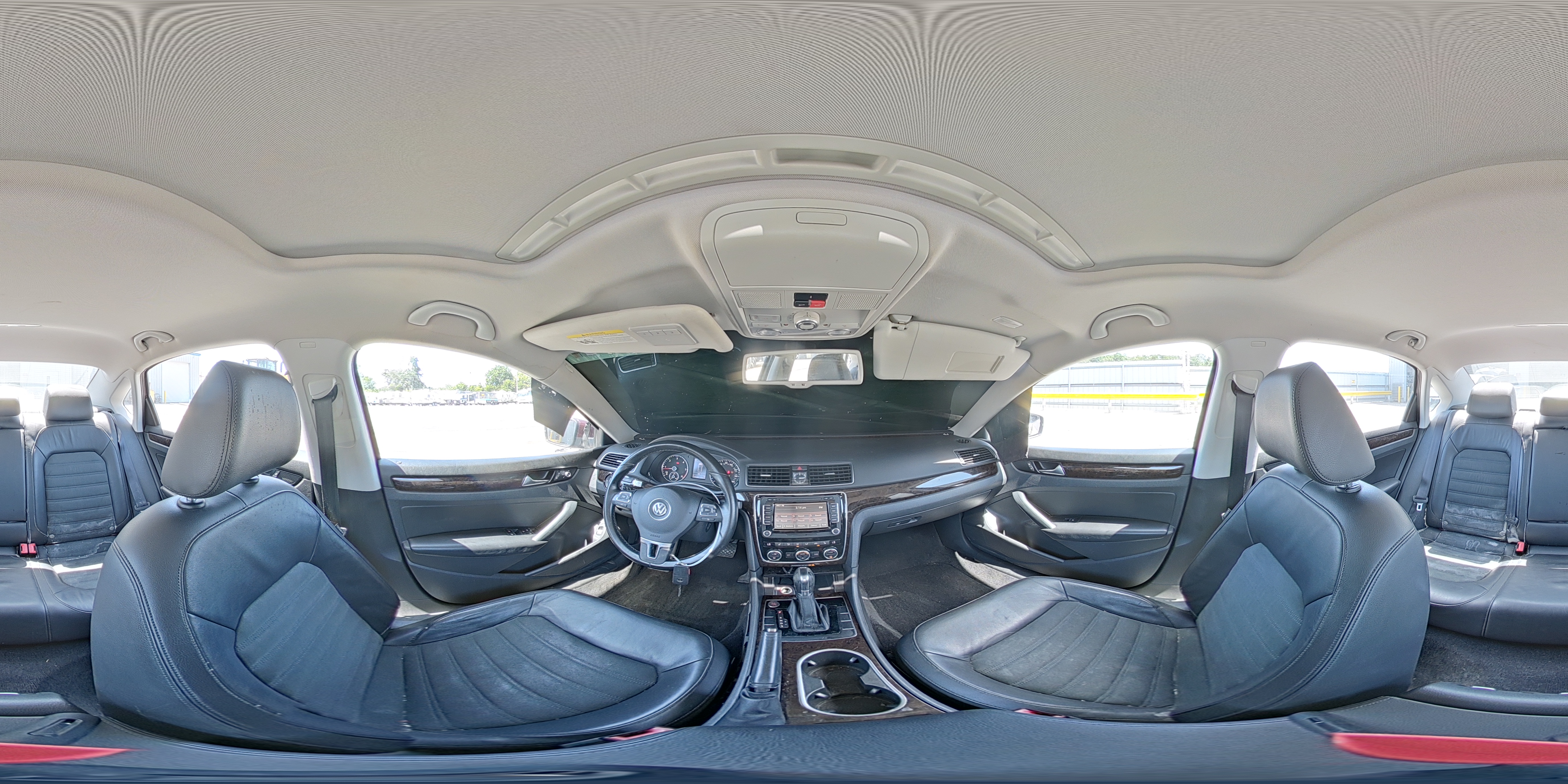2014 Volkswagen Passat Sel Burgundy vin: 1VWCN7A36EC089592