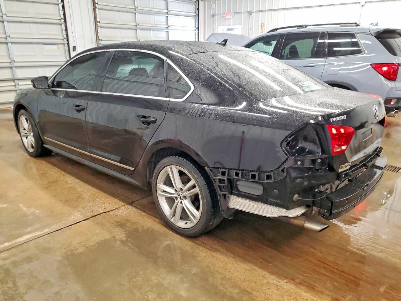 2014 Volkswagen Passat Sel Black vin: 1VWCN7A37EC057783