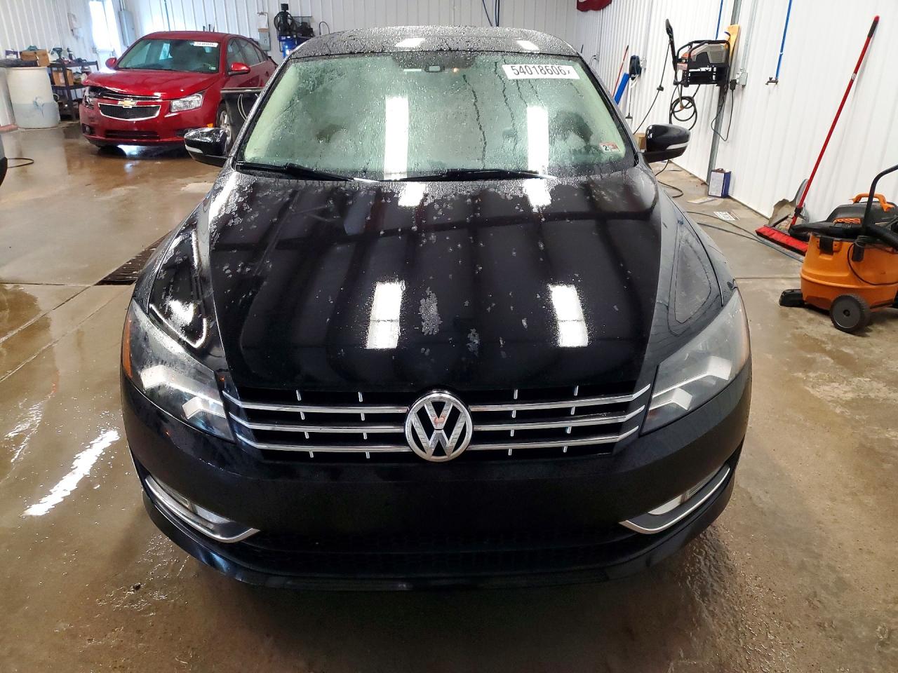 2014 Volkswagen Passat Sel Black vin: 1VWCN7A37EC057783