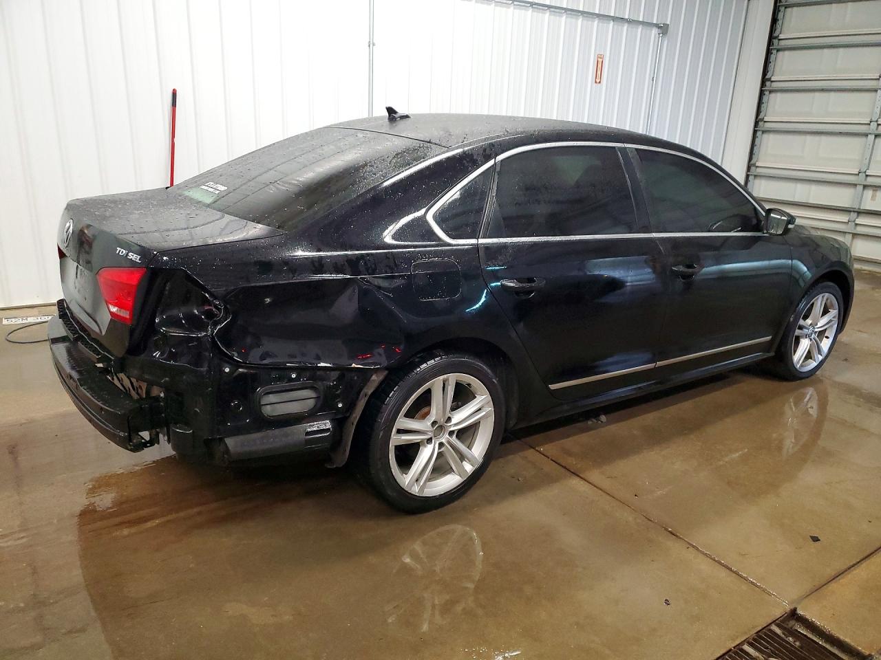 2014 Volkswagen Passat Sel Black vin: 1VWCN7A37EC057783