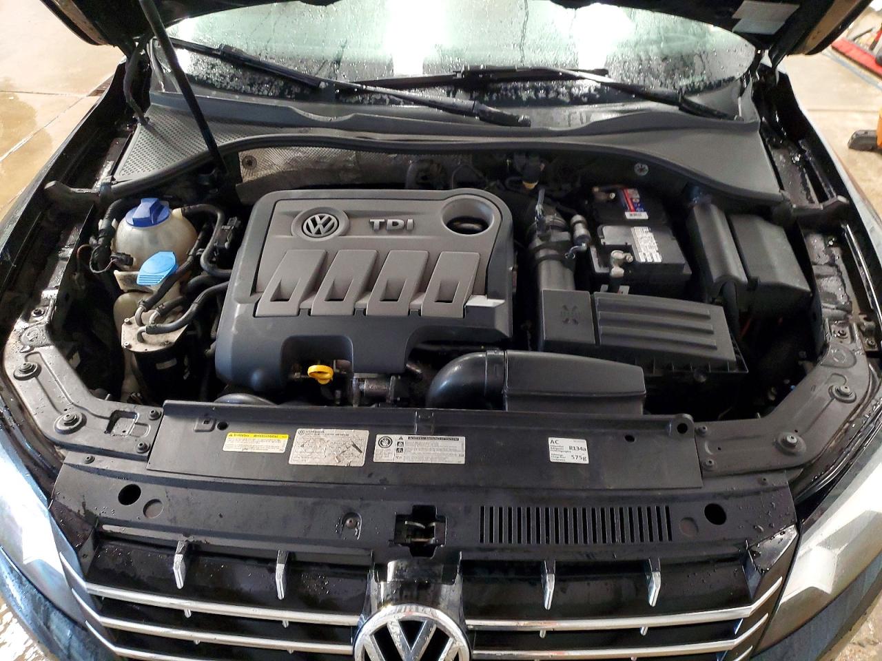 2014 Volkswagen Passat Sel Black vin: 1VWCN7A37EC057783