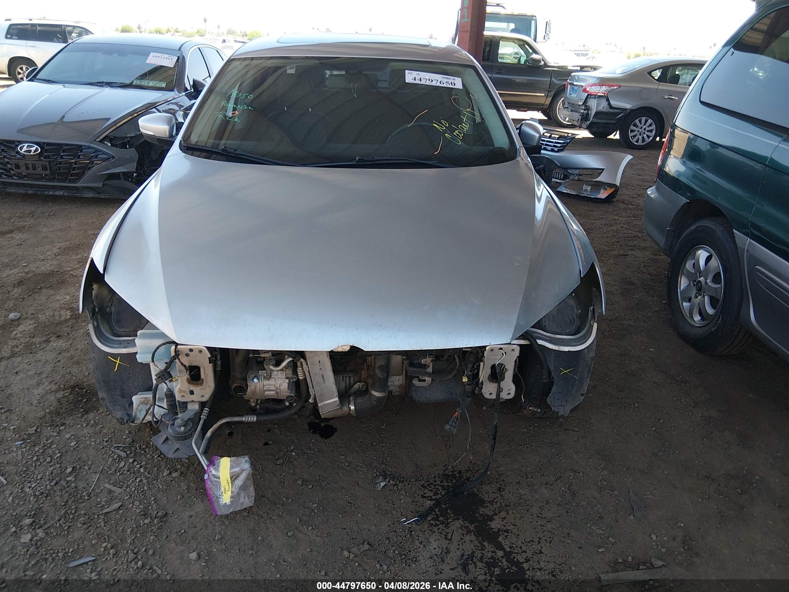 2014 Volkswagen Passat 2.0l Tdi Sel Premium Silver vin: 1VWCN7A37EC103287