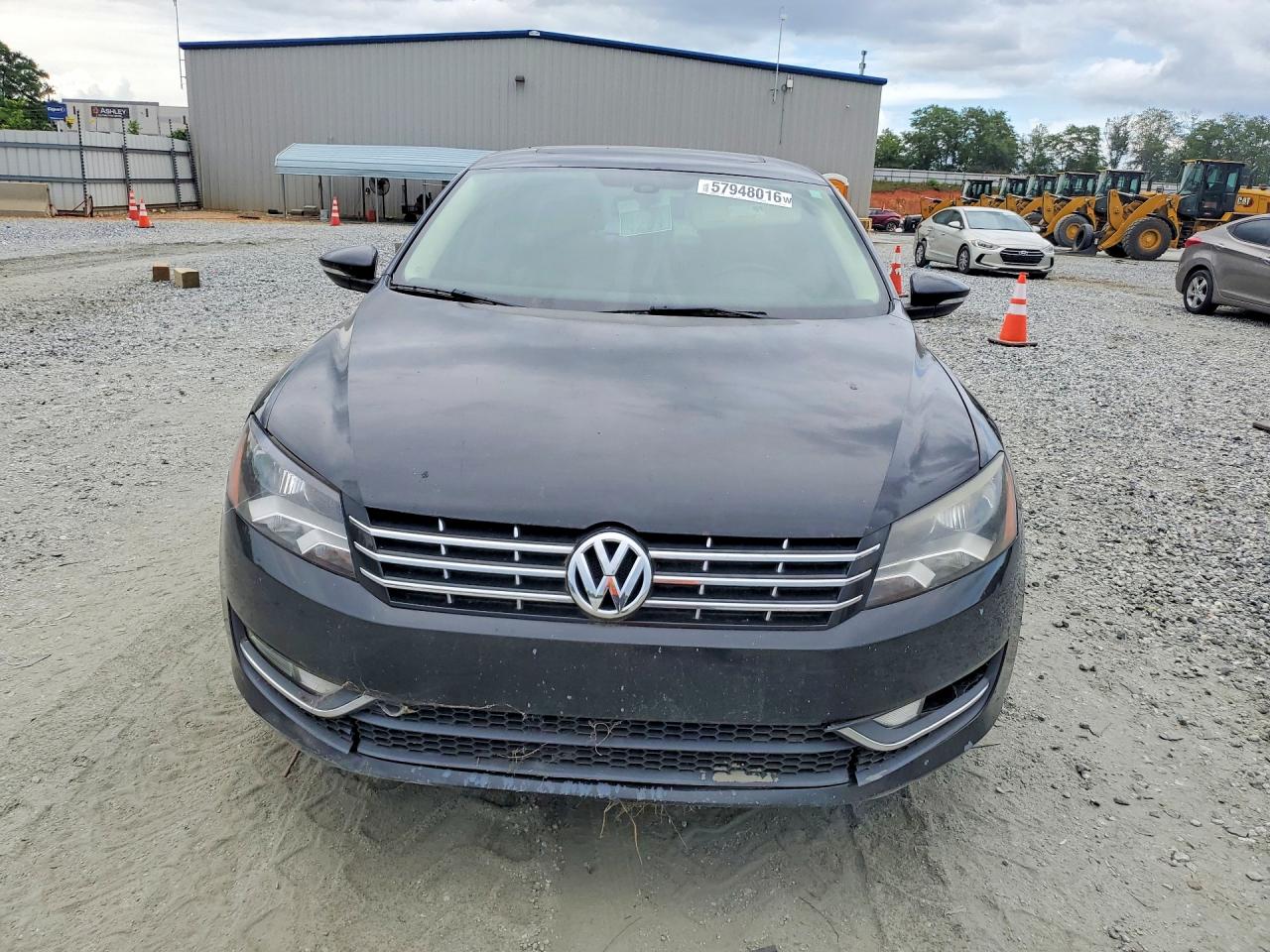 2012 Volkswagen Passat Sel Black vin: 1VWCN7A38CC003311