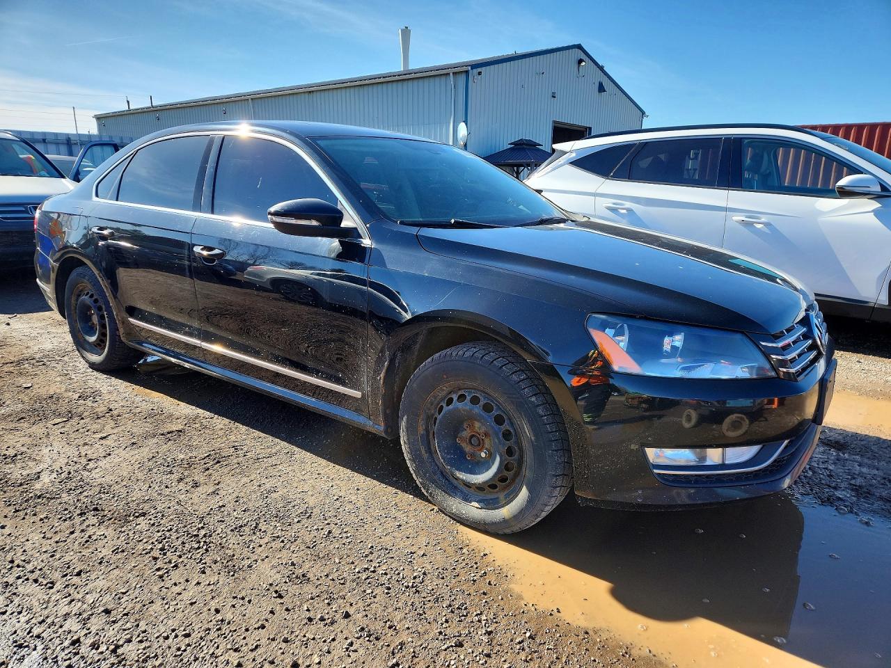 2012 Volkswagen Passat Sel Black vin: 1VWCN7A38CC057191