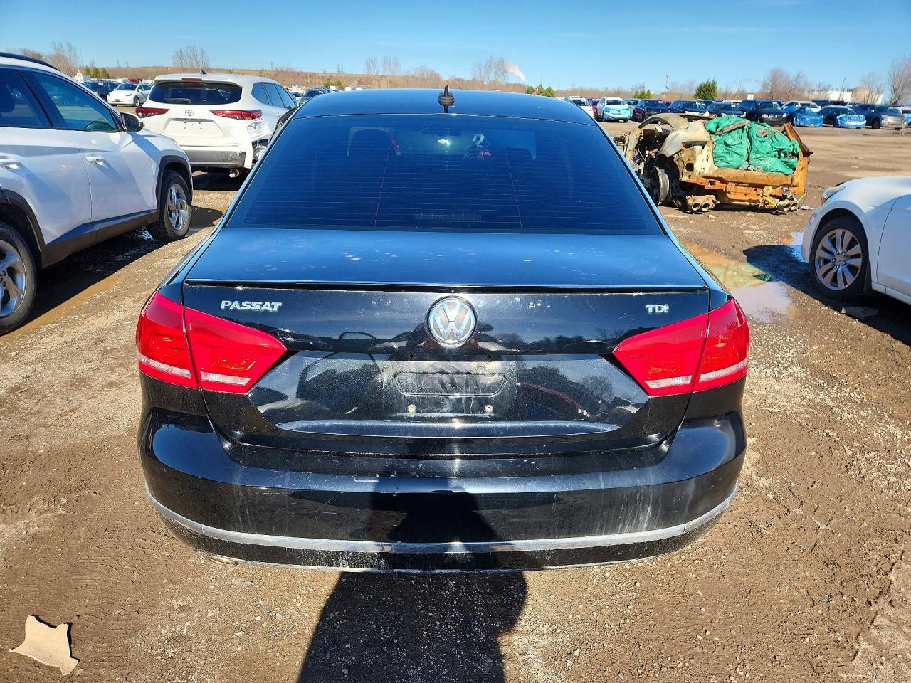 2012 Volkswagen Passat Sel Black vin: 1VWCN7A38CC057191