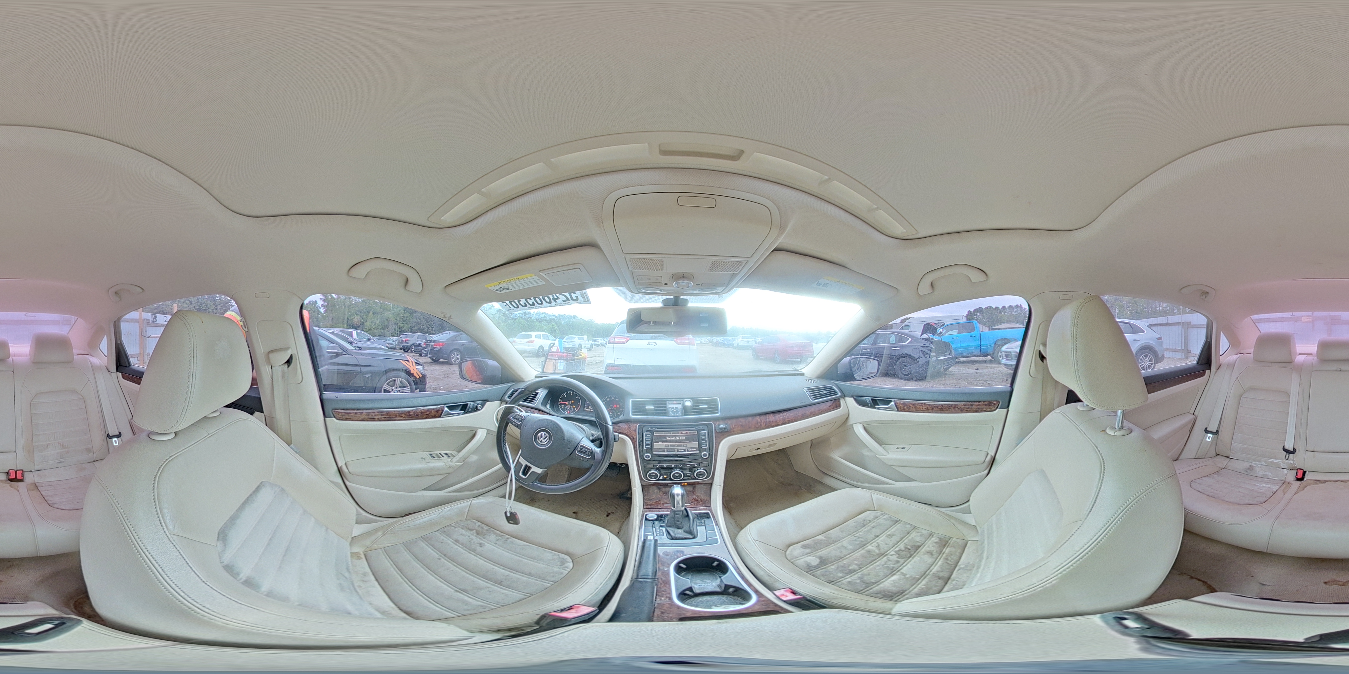 2013 Volkswagen Passat Sel Silver vin: 1VWCN7A38DC027951