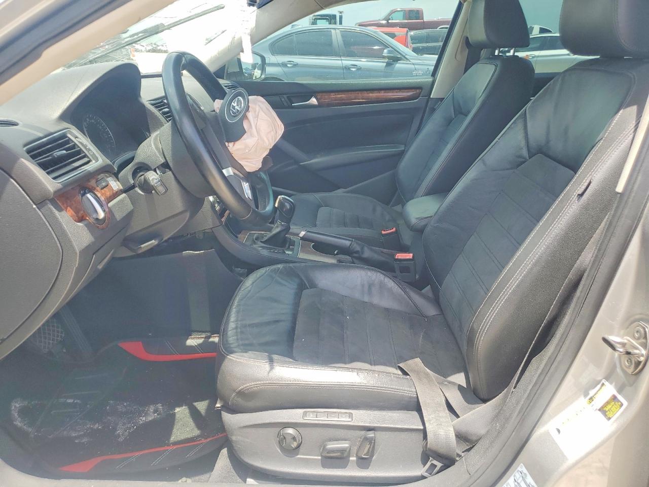 2013 Volkswagen Passat Sel Gray vin: 1VWCN7A38DC088488