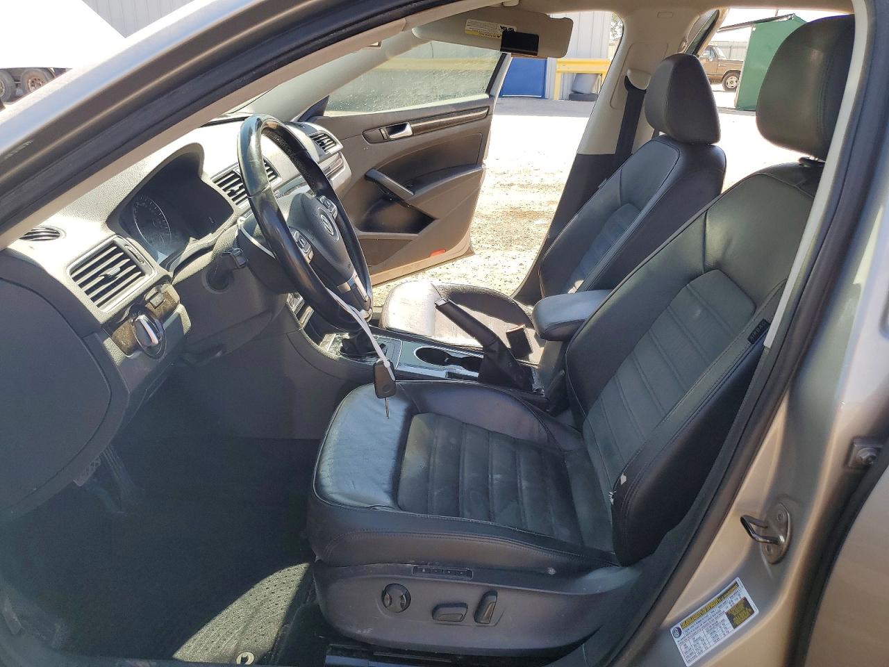 2014 Volkswagen Passat Sel Gray vin: 1VWCN7A38EC026817