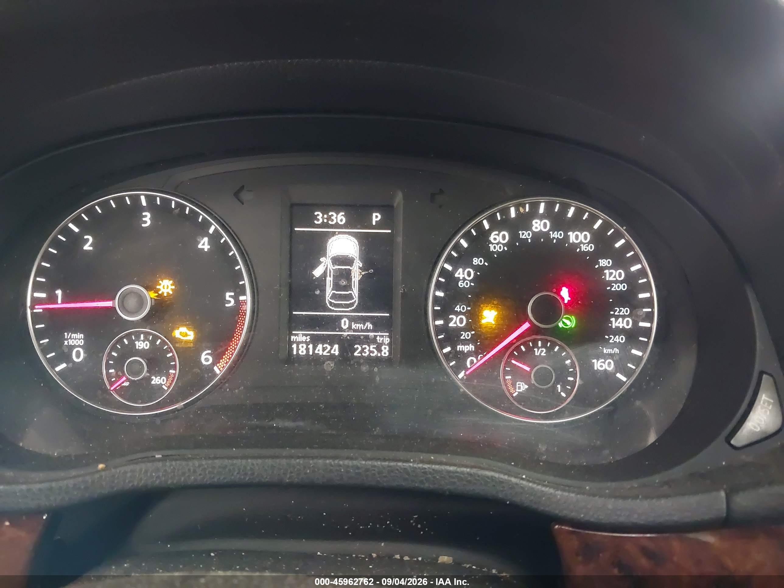2012 Volkswagen Passat 2.0l Tdi Sel Premium Черный vin: 1VWCN7A39CC059872
