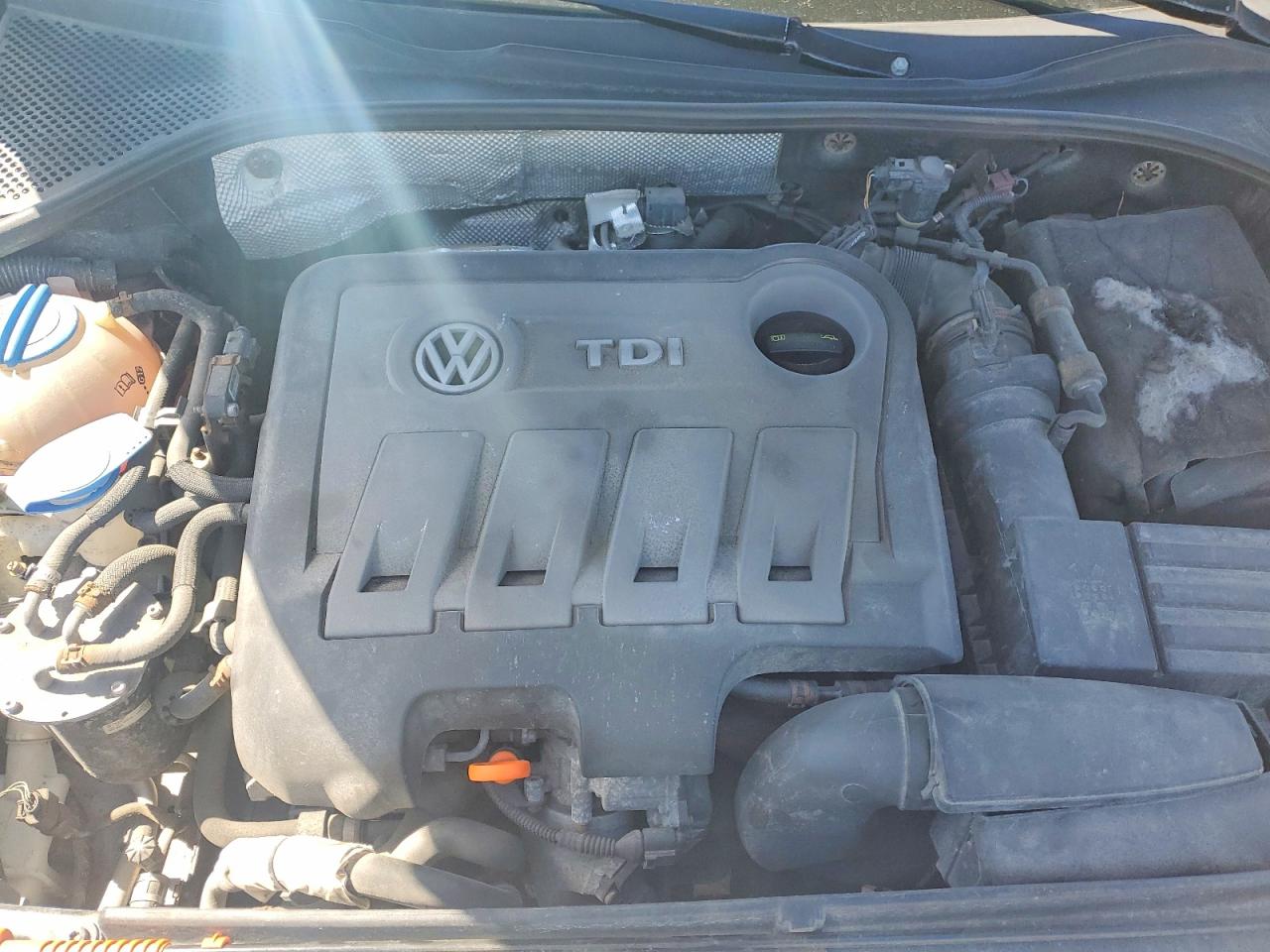 2012 Volkswagen Passat Tdi Черный vin: 1VWCN7A39CC096923