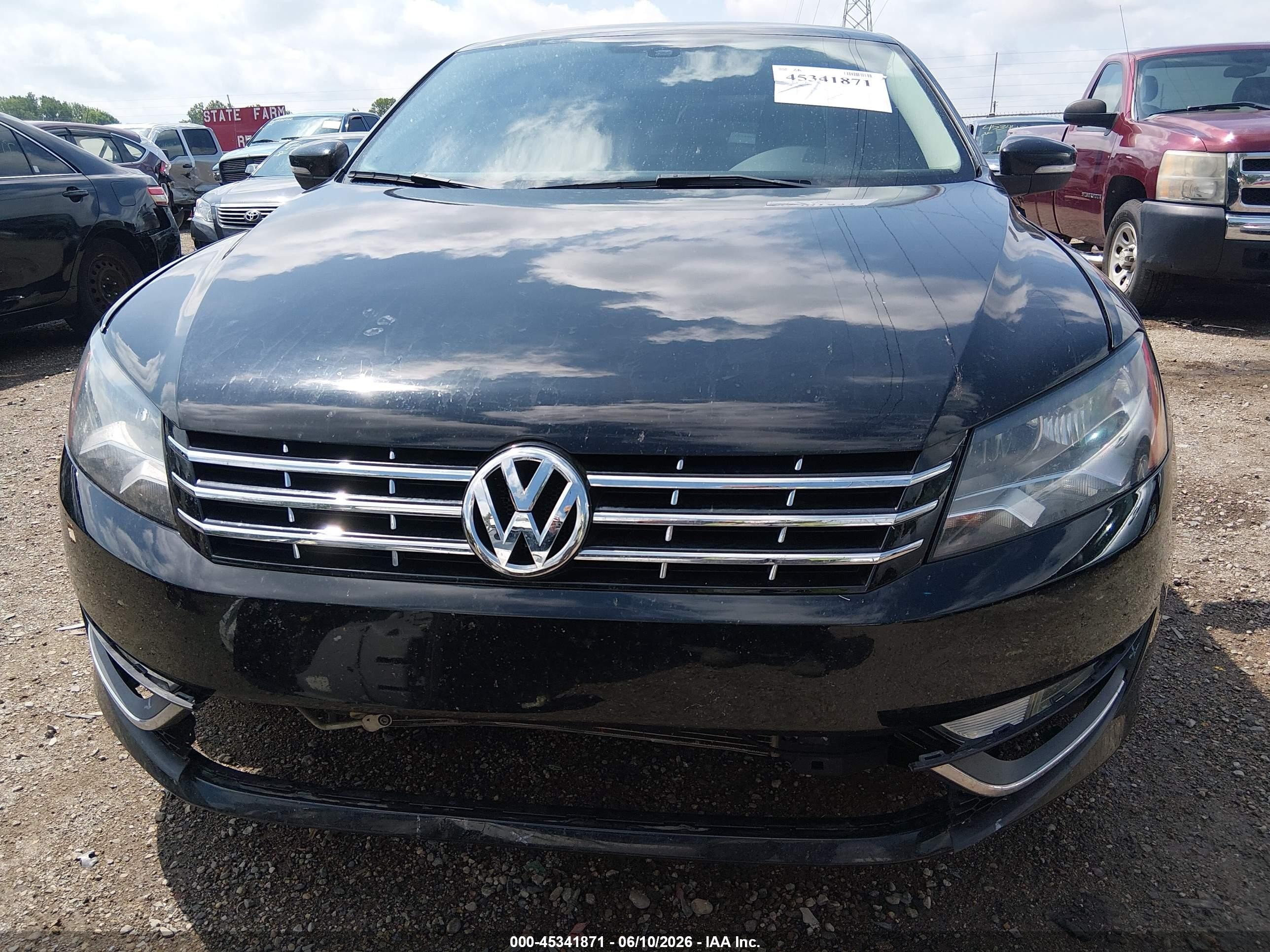 2013 Volkswagen Passat 2.0l Tdi Sel Premium Black vin: 1VWCN7A39DC061171