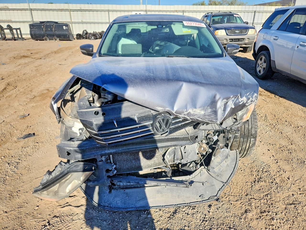 2013 Volkswagen Passat Sel Серый vin: 1VWCN7A39DC148925
