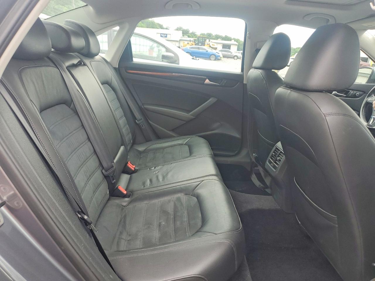 2014 Volkswagen Passat Sel Gray vin: 1VWCN7A3XEC089255