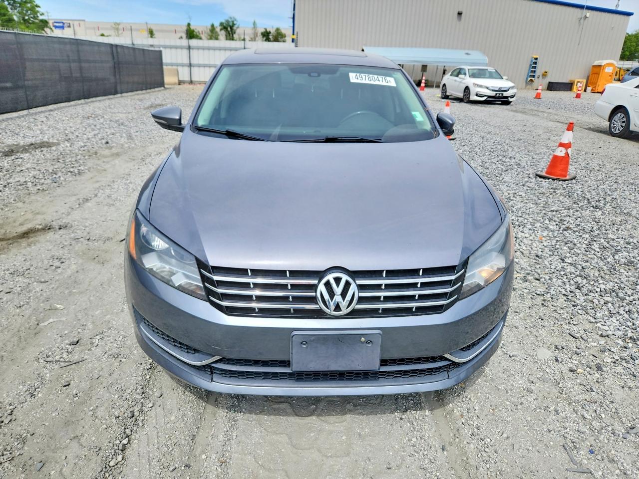 2012 Volkswagen Passat Sel Gray vin: 1VWCP7A30CC036751