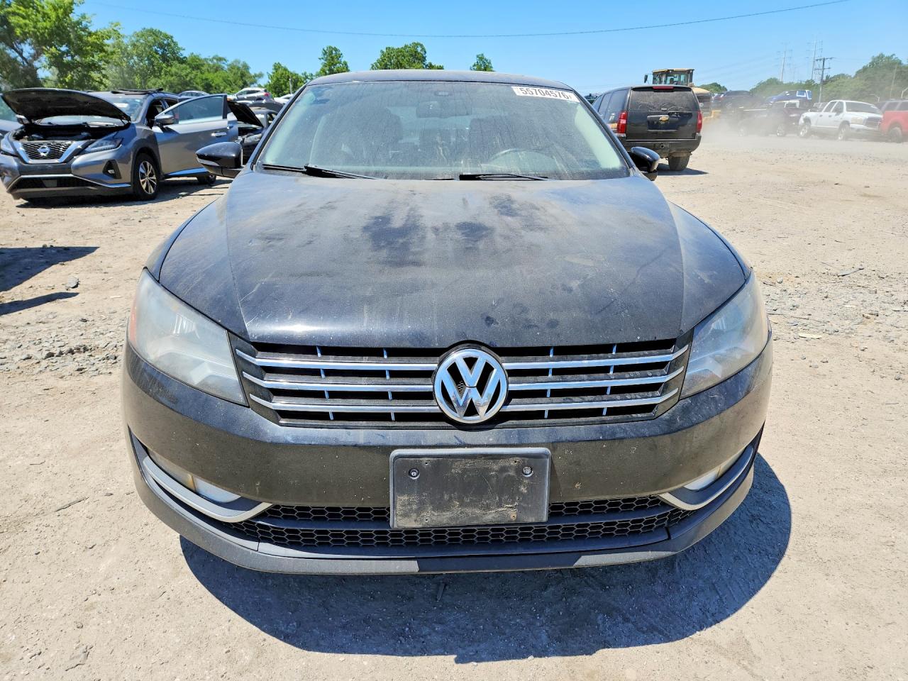 2012 Volkswagen Passat Sel Black vin: 1VWCP7A32CC028229