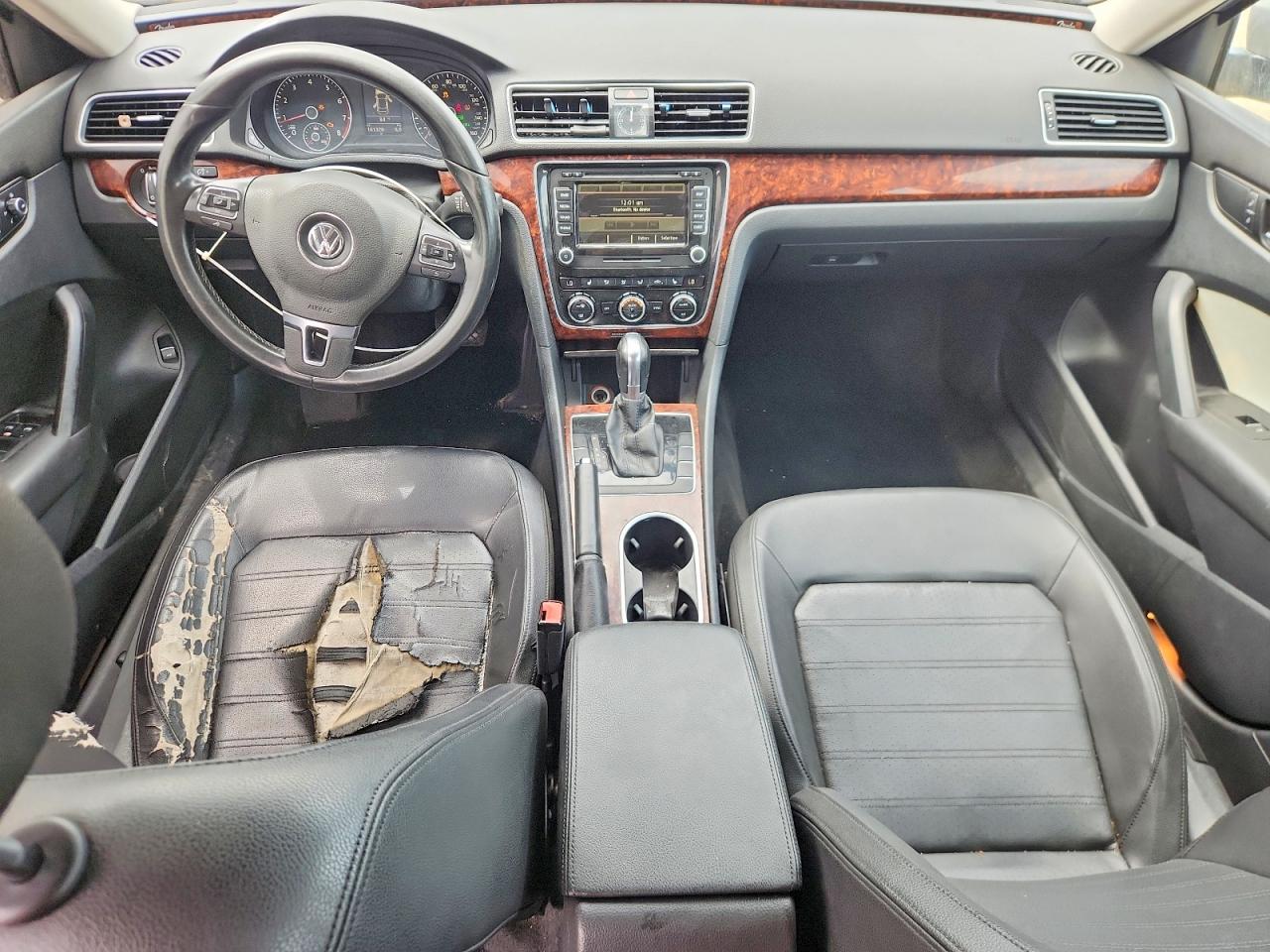 2013 Volkswagen Passat Sel Silver vin: 1VWCP7A33DC020934