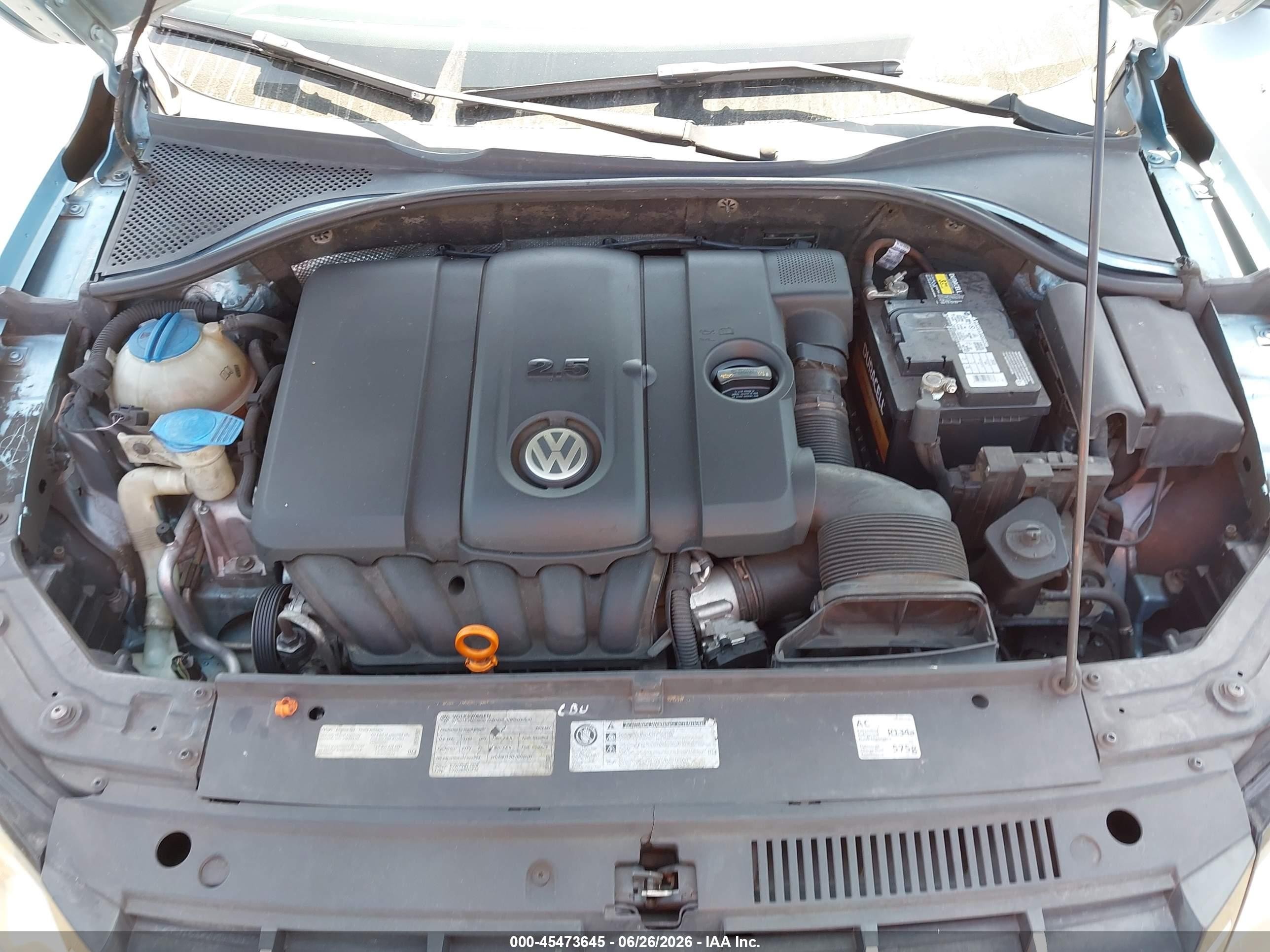 2012 Volkswagen Passat 2.5l Sel Blue vin: 1VWCP7A34CC034341