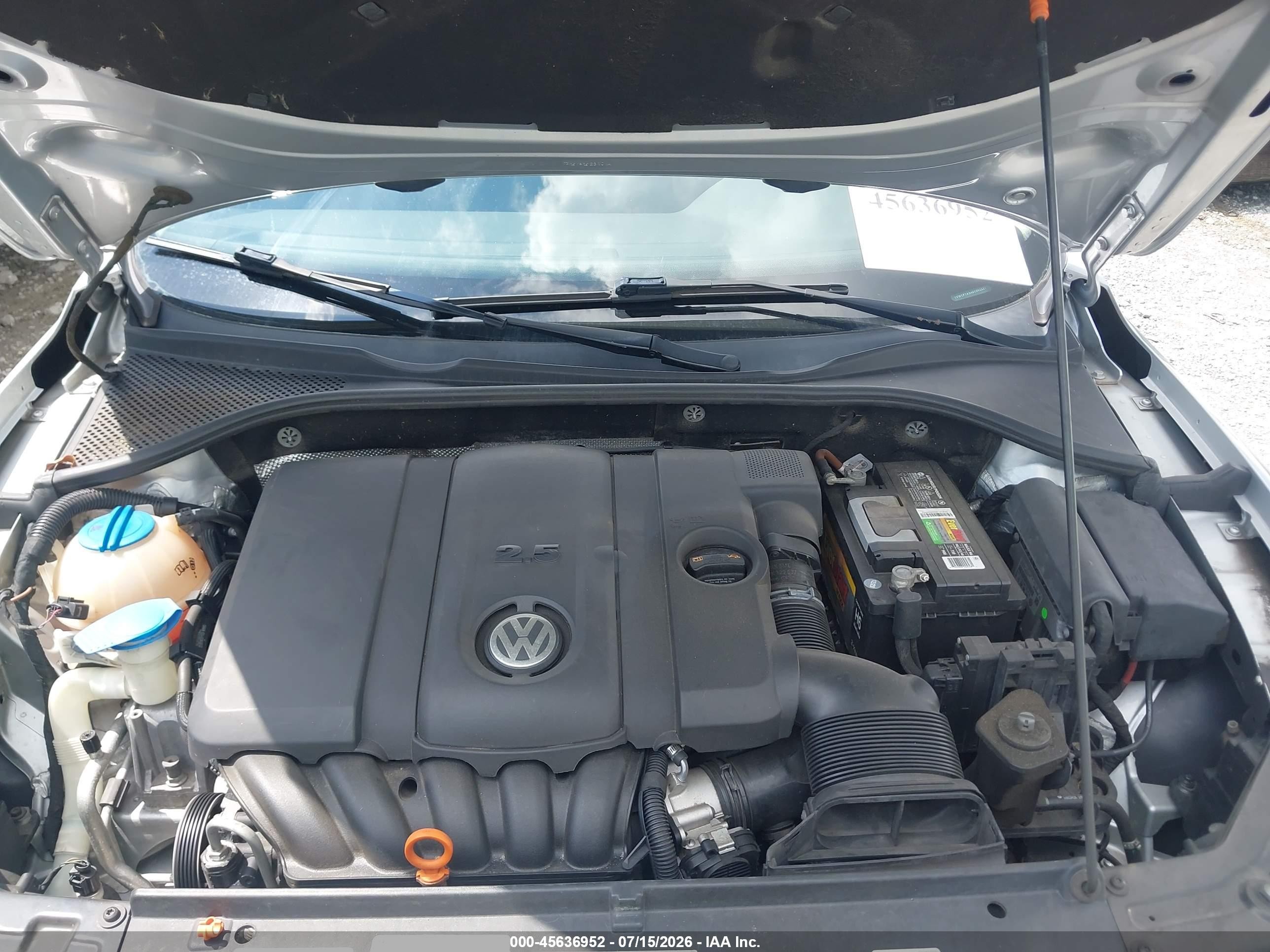 2013 Volkswagen Passat 2.5l Sel Premium Silver vin: 1VWCP7A34DC002331
