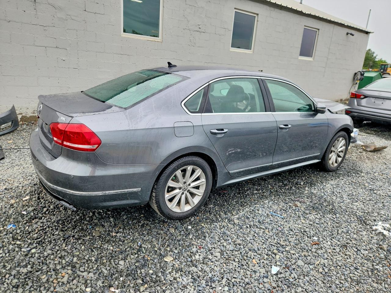 2012 Volkswagen Passat Sel Gray vin: 1VWCP7A36CC030159