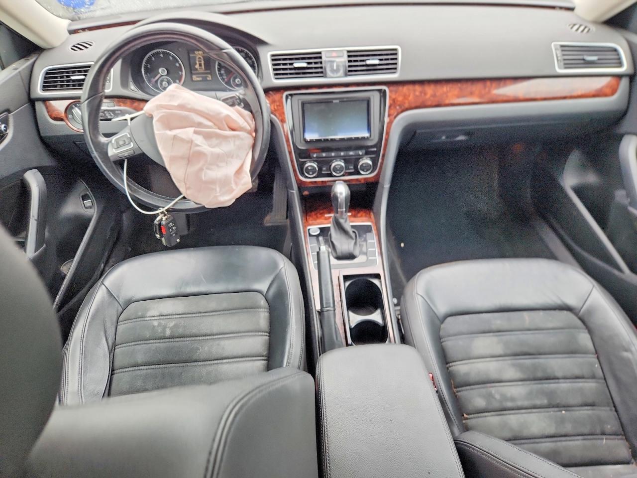 2012 Volkswagen Passat Sel Gray vin: 1VWCP7A36CC030159