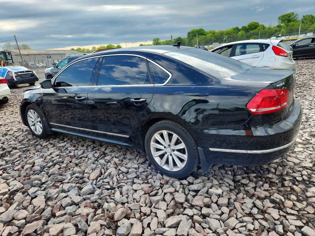 2013 Volkswagen Passat Sel Черный vin: 1VWCP7A37DC041799