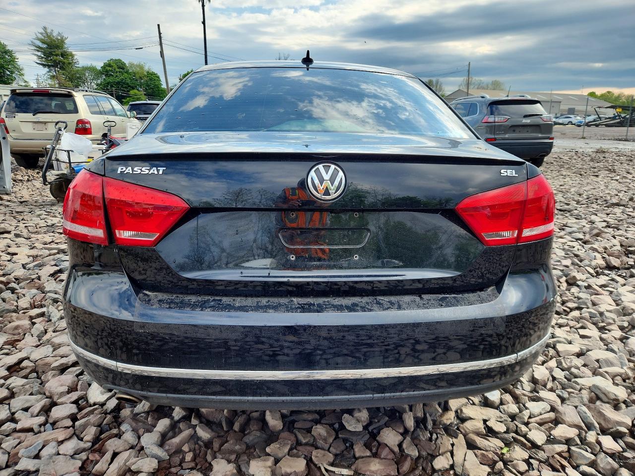 2013 Volkswagen Passat Sel Черный vin: 1VWCP7A37DC041799