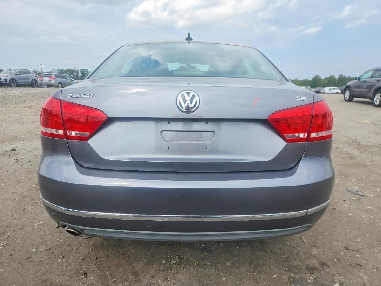 2013 Volkswagen Passat Sel Gray vin: 1VWCP7A39DC064887