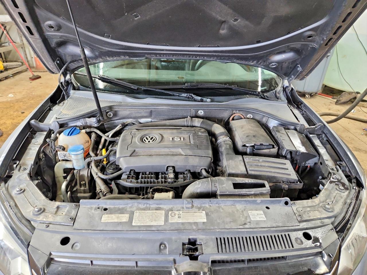 2014 Volkswagen Passat Sel Серый vin: 1VWCS7A34EC090765
