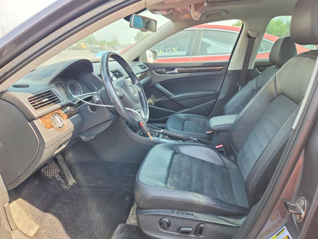 2014 Volkswagen Passat Sel Серый vin: 1VWCS7A34EC090765