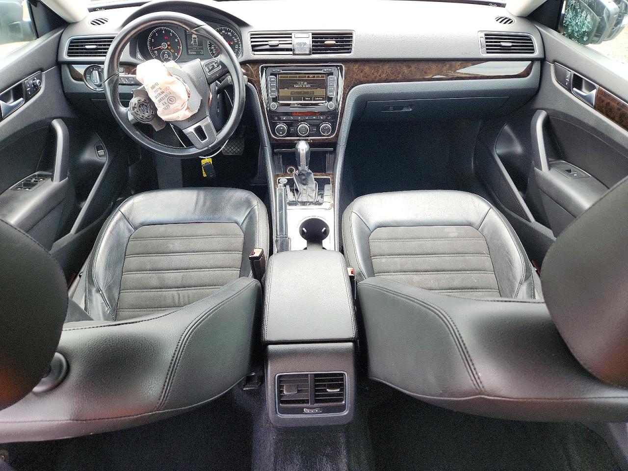 2015 Volkswagen Passat Sel Gray vin: 1VWCS7A34FC116671