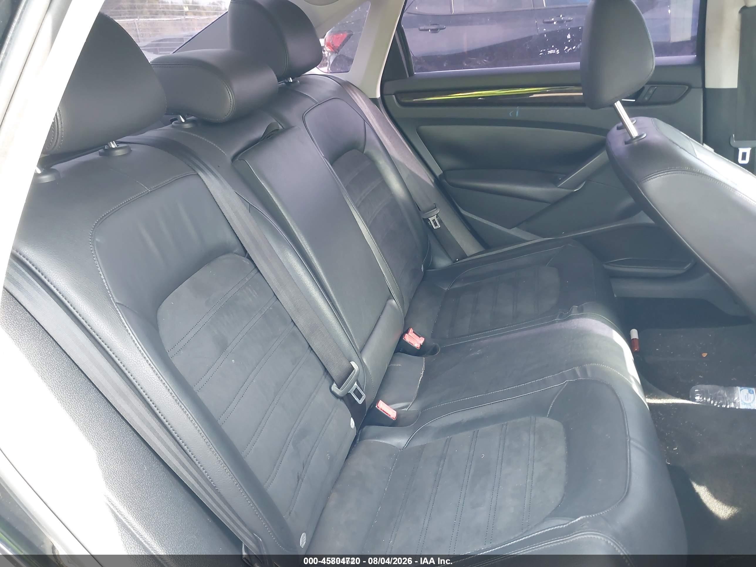 2014 Volkswagen Passat 1.8t Sel Premium Black vin: 1VWCS7A36EC015081
