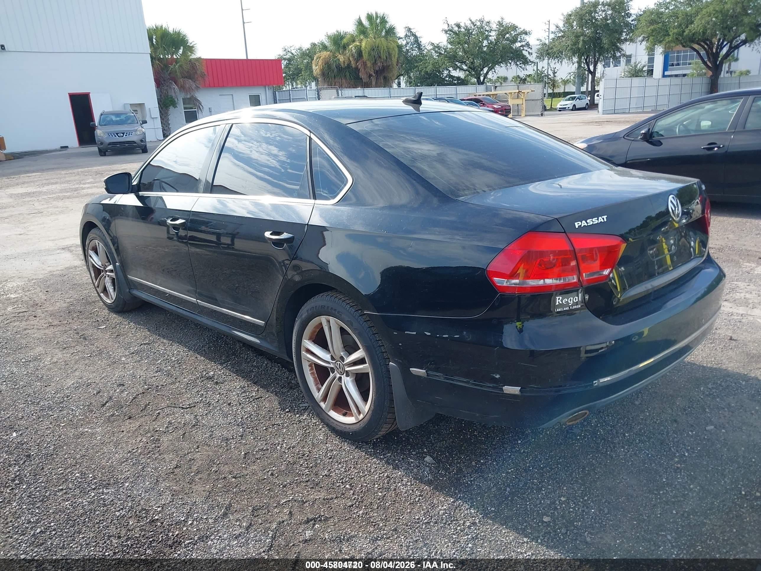 2014 Volkswagen Passat 1.8t Sel Premium Black vin: 1VWCS7A36EC015081
