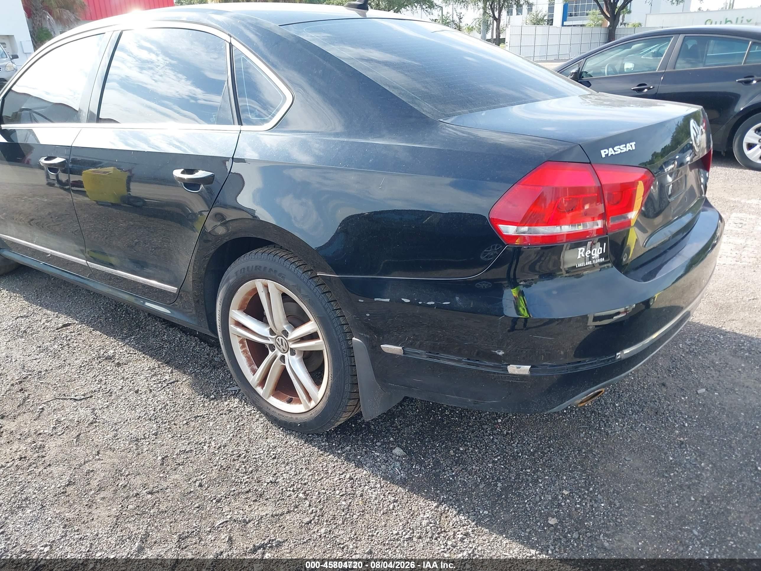 2014 Volkswagen Passat 1.8t Sel Premium Black vin: 1VWCS7A36EC015081