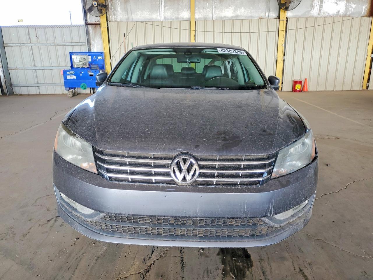 2014 Volkswagen Passat Sel Gray vin: 1VWCT7A30EC019771