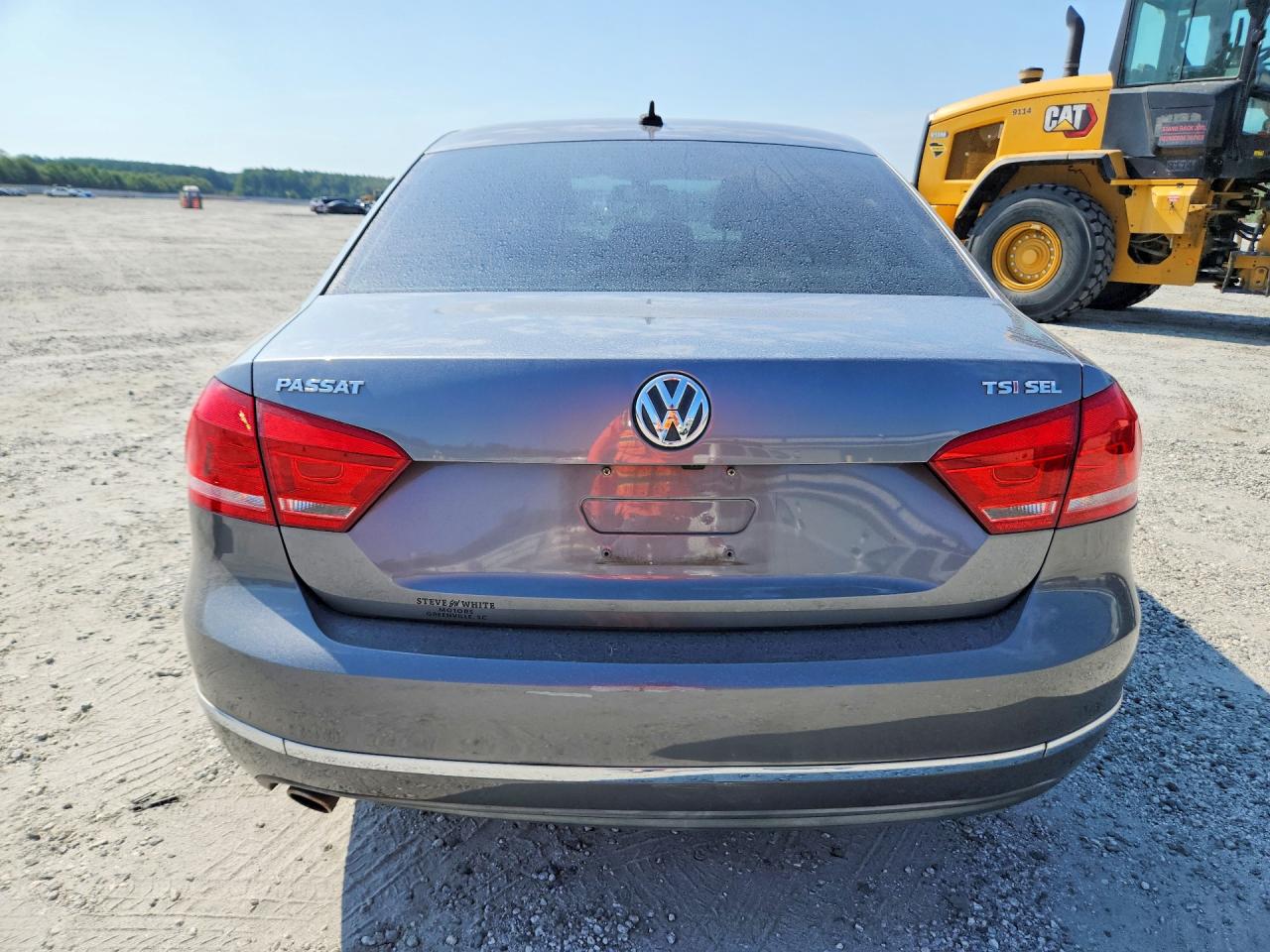 2014 Volkswagen Passat Sel Gray vin: 1VWCT7A31EC068283