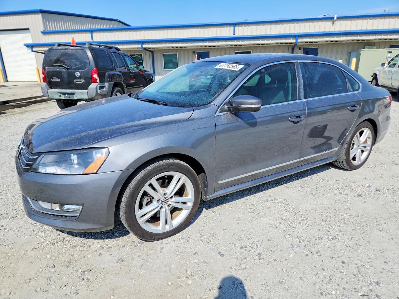2014 Volkswagen Passat Sel Gray vin: 1VWCT7A31EC068283