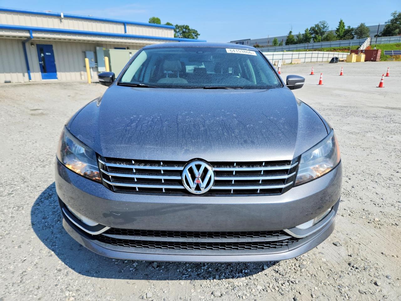 2014 Volkswagen Passat Sel Gray vin: 1VWCT7A31EC068283