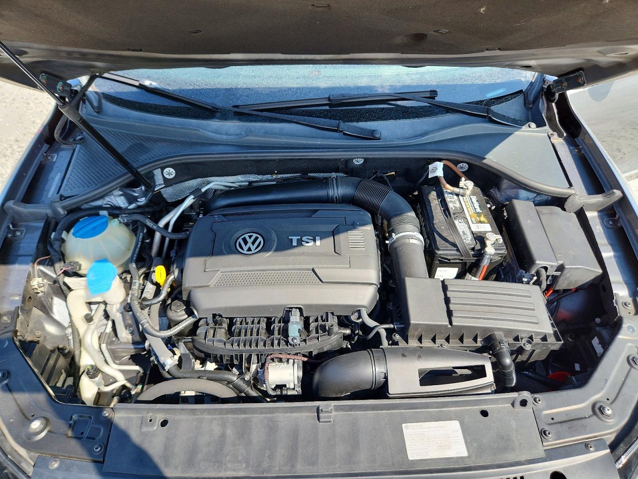2014 Volkswagen Passat Sel Gray vin: 1VWCT7A31EC068283
