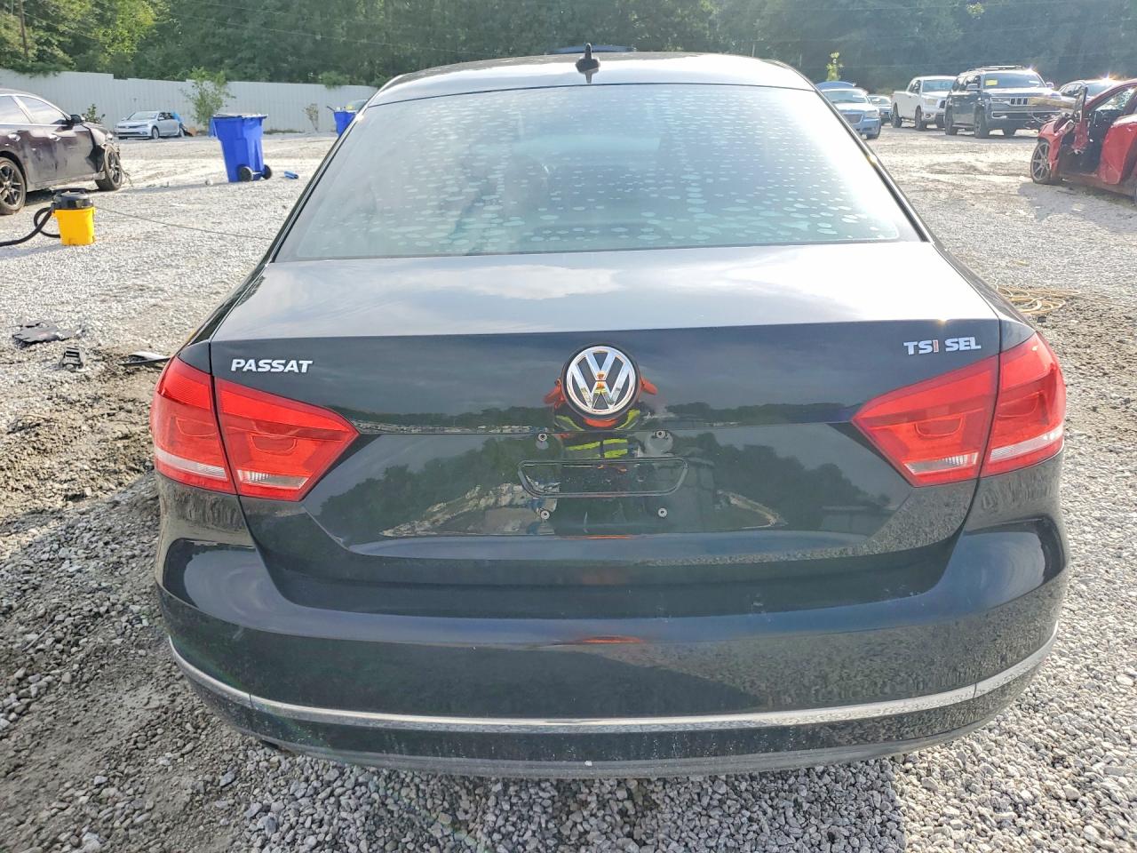 2014 Volkswagen Passat Sel Black vin: 1VWCT7A32EC086369