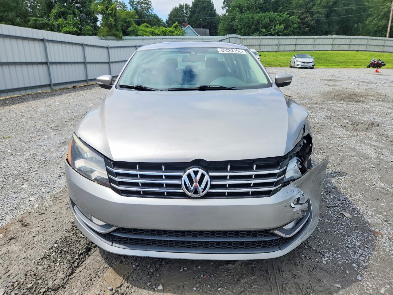 2014 Volkswagen Passat Sel Silver vin: 1VWCT7A34EC011351
