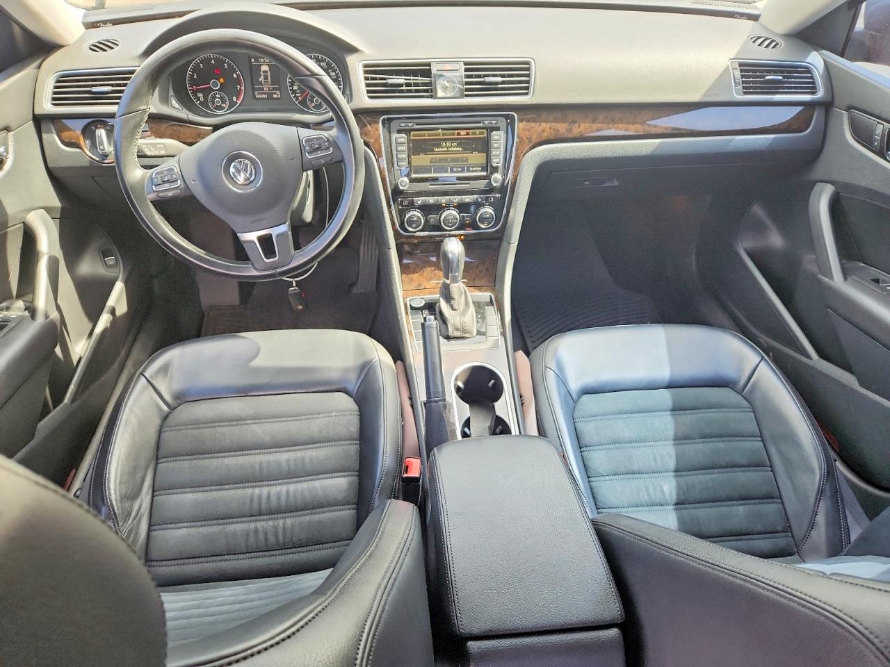 2014 Volkswagen Passat Sel Gray vin: 1VWCT7A35EC095356
