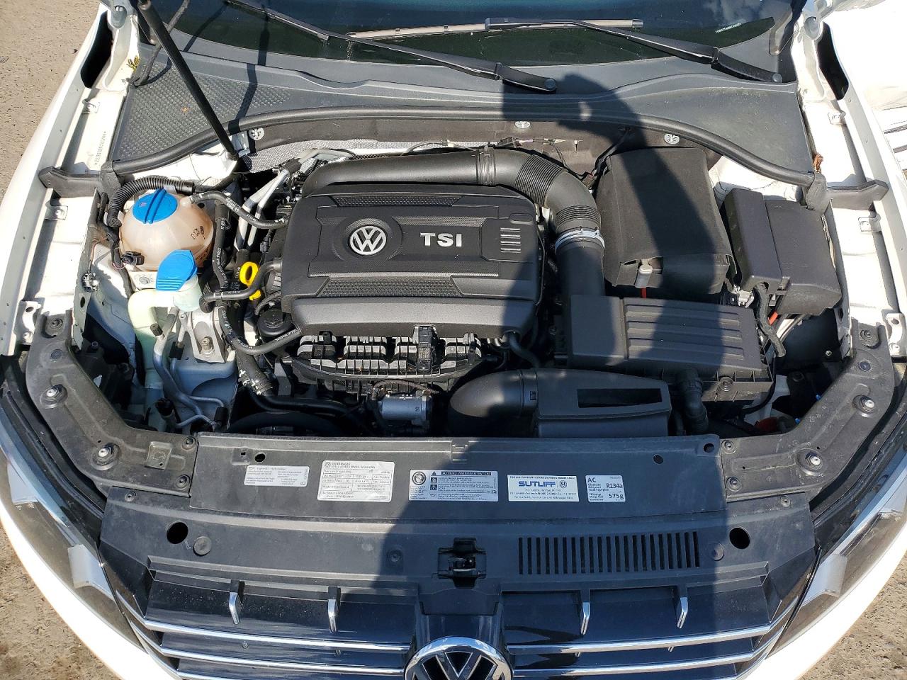 2014 Volkswagen Passat Sel Белый vin: 1VWCT7A36EC082227