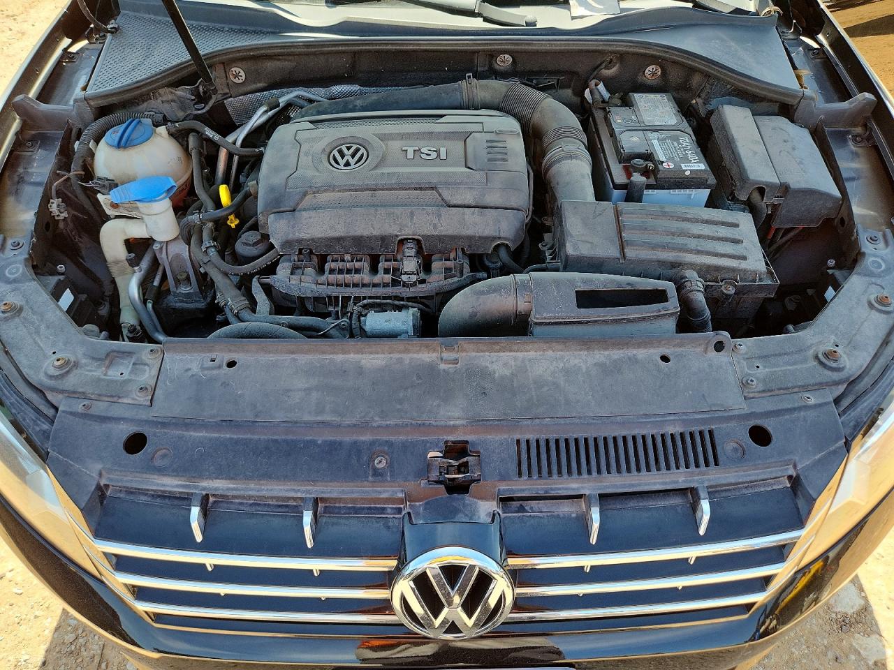 2014 Volkswagen Passat Sel Черный vin: 1VWCT7A39EC070315