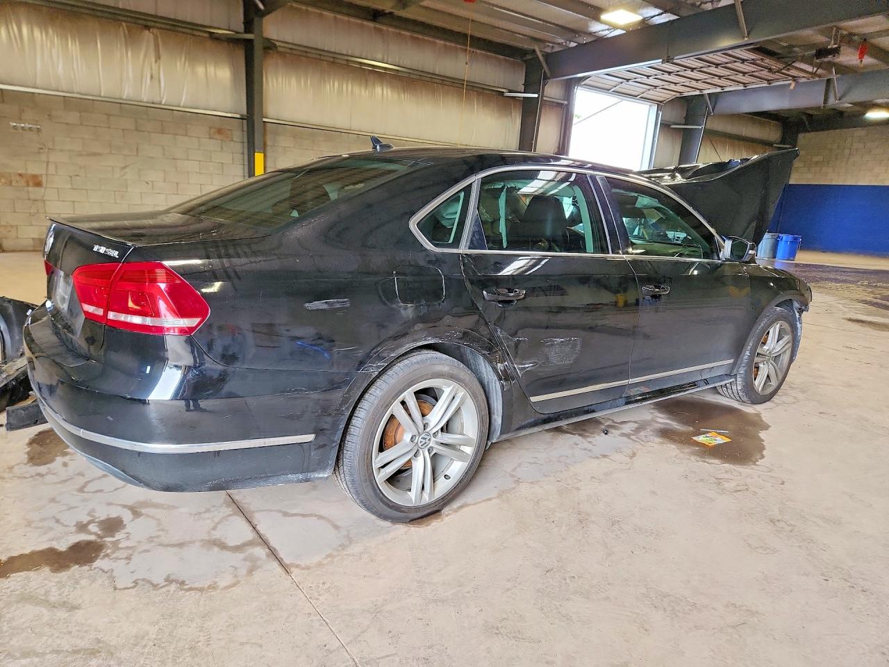 2014 Volkswagen Passat Sel Black vin: 1VWCT7A3XEC042457
