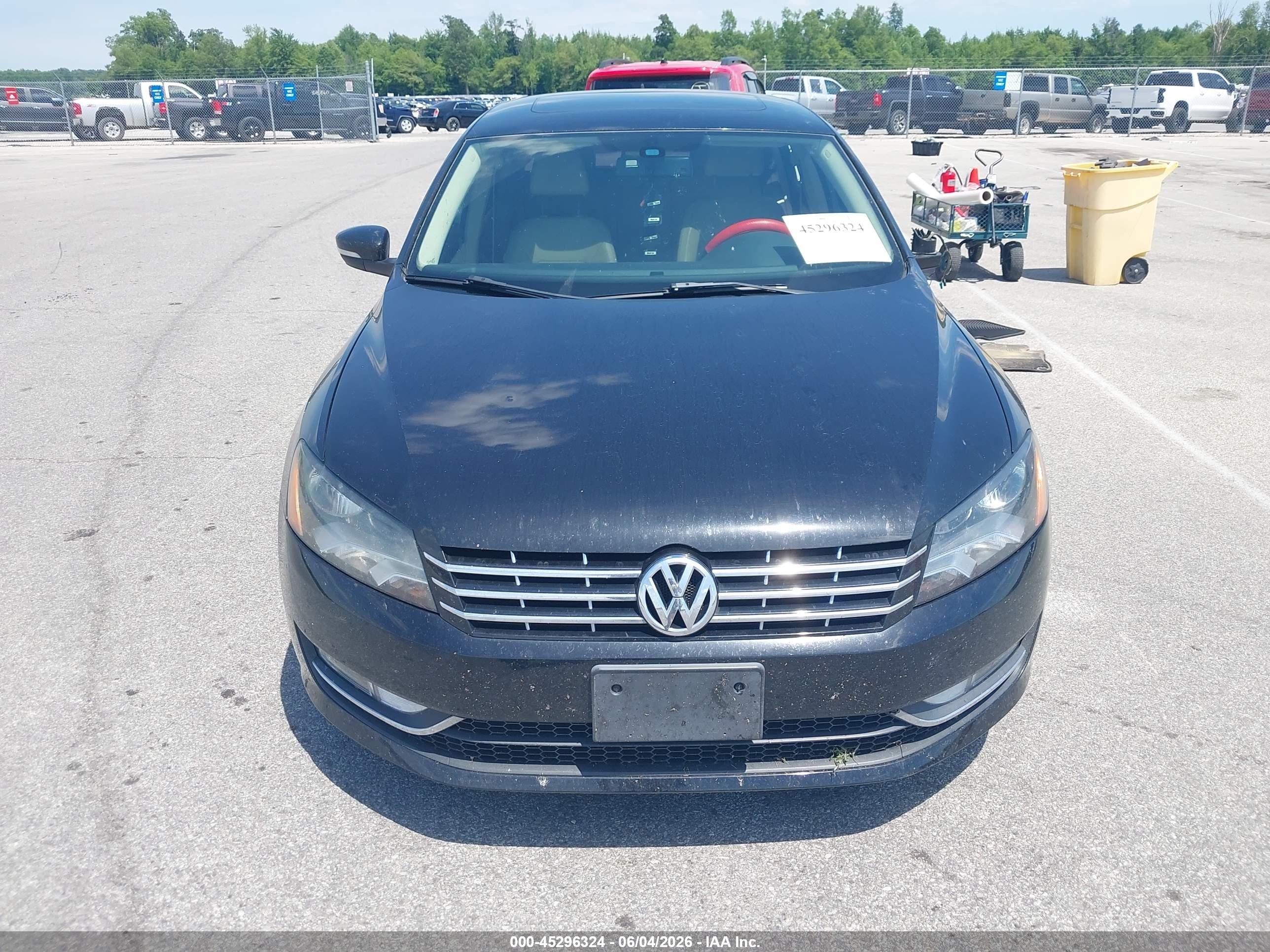 2015 Volkswagen Passat 2.0l Tdi Sel Premium Black vin: 1VWCV7A30FC094112