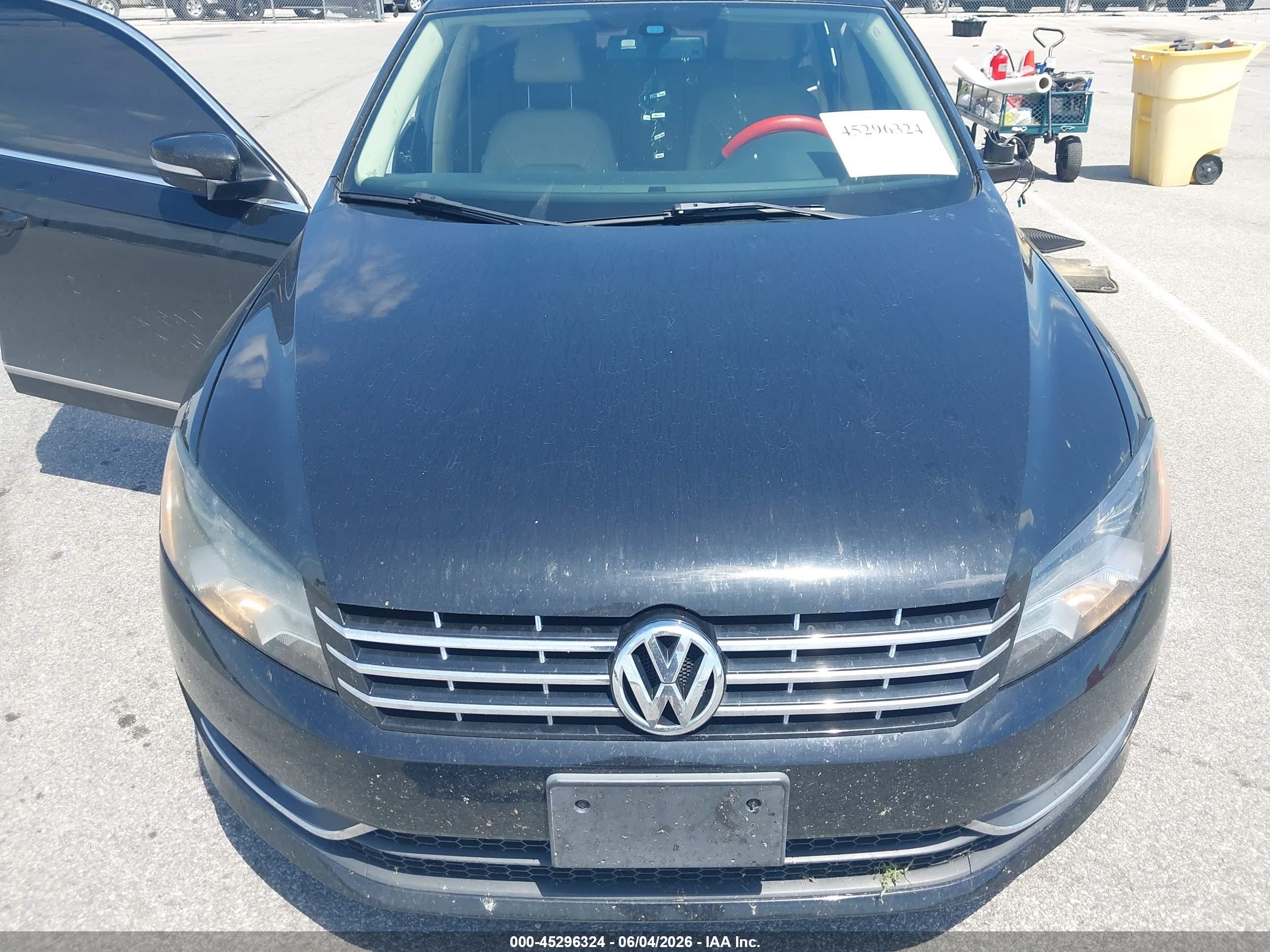 2015 Volkswagen Passat 2.0l Tdi Sel Premium Black vin: 1VWCV7A30FC094112