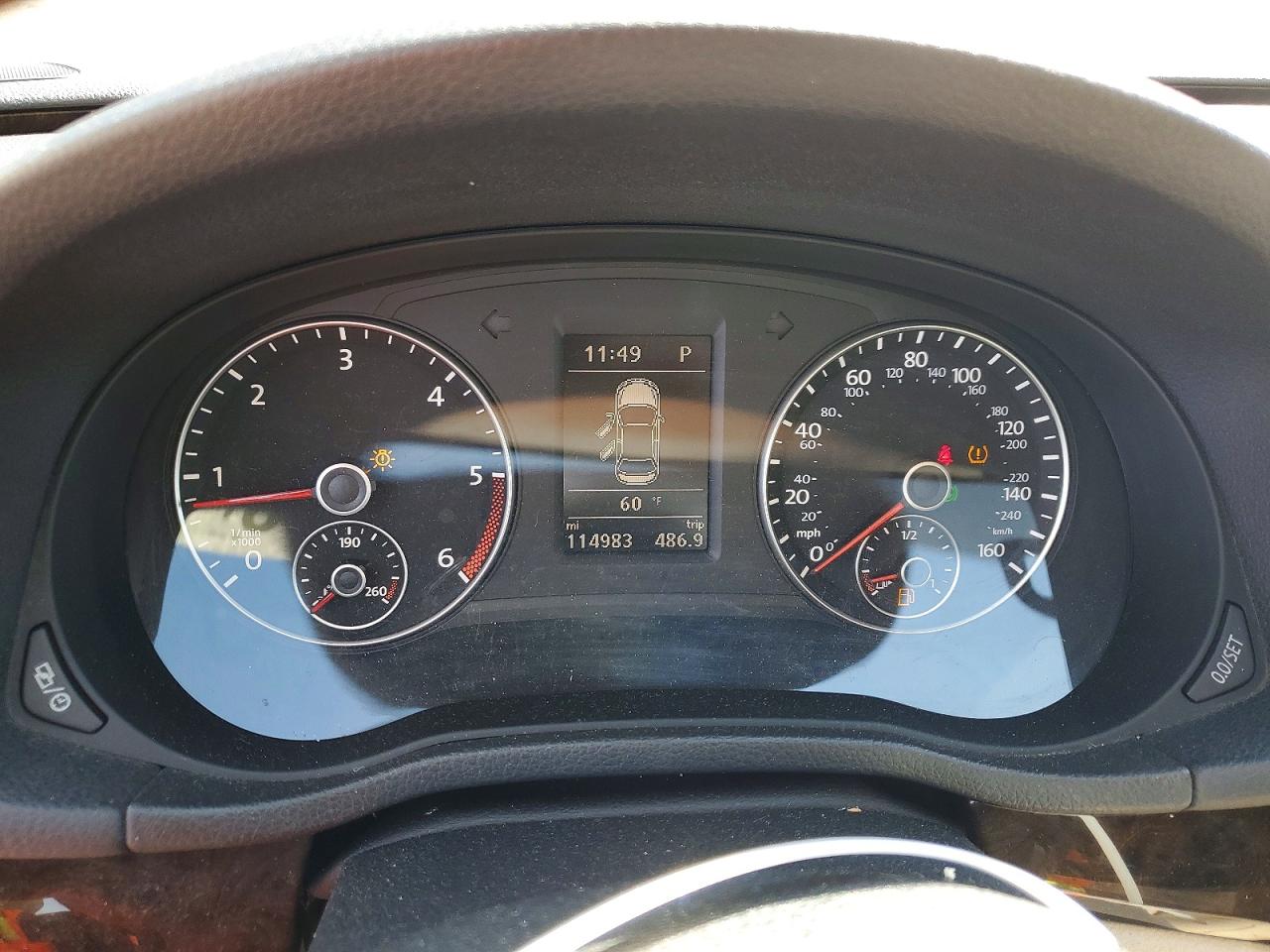 2015 Volkswagen Passat Blue vin: 1VWCV7A31FC036882