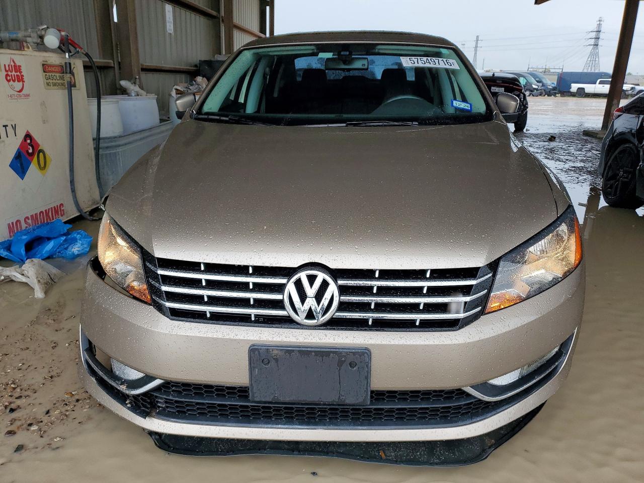 2015 Volkswagen Passat Sel Gold vin: 1VWCV7A34FC050601